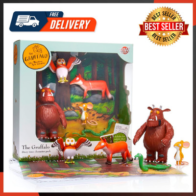 The Gruffalo Story Time Family Pack Mini Play Figures | Official Toy Characters
