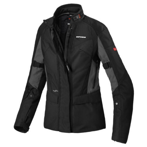 New Spidi Ducati Flow 2 Fabric Jacket Women's XL Black/Red
