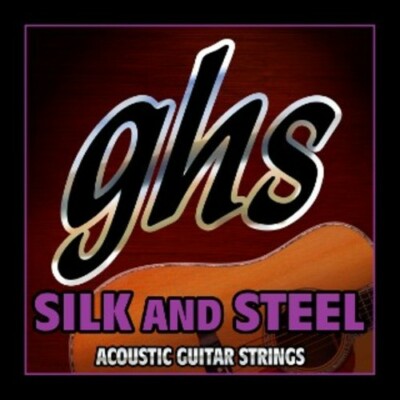 GHS Silk and Steel Acoustic Guitar Strings (345-Light)