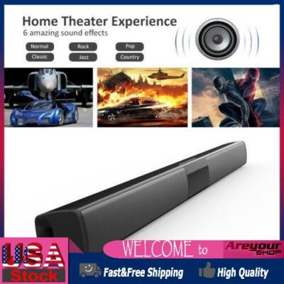 Portable Surround Sound Bar Bluetooth Wireless Subwoofer Home Theater System lot