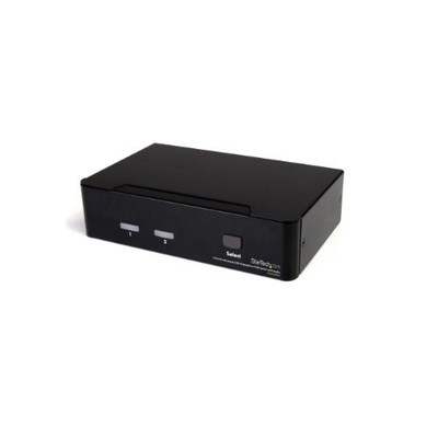 Startech.com 2 Port Usb Displayport Kvm Switch With Audio - 2 X 1 - 2 X