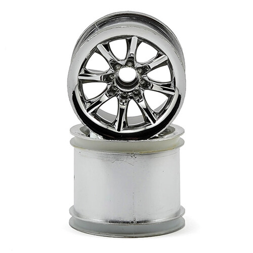 Pro-Line 2pc Agitator 2.2" Chrome FR Wheels for Traxxas Jato/Stampede PRO2685-01