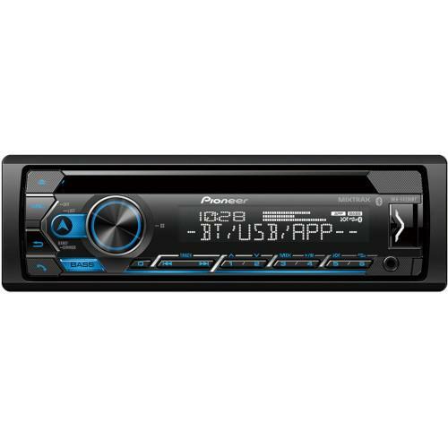 Pioneer Single Din Bluetooth CD Receiver with MIXTRAX, Smart