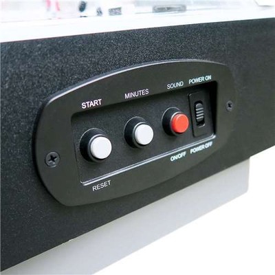 ESPN 2-Player Premium Dome Bubble Hockey Table w/ LED Scoring System (Open Box)