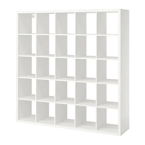 White Kallax / Expedit IKEA large shelving unit (5x5) in South East