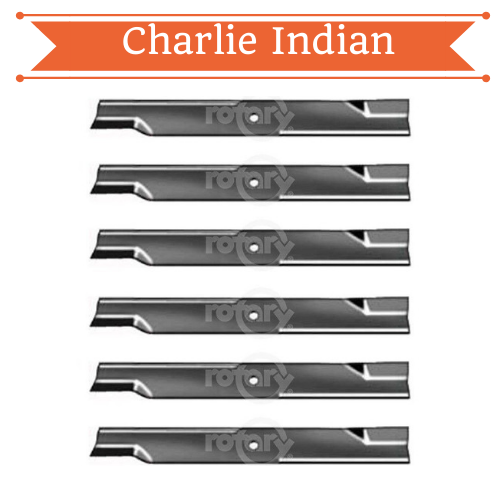 6 Pack Mower Blades Bad Boy 038-7202-00 Dixie Chopper 227-72H 30227-72H 30227-72