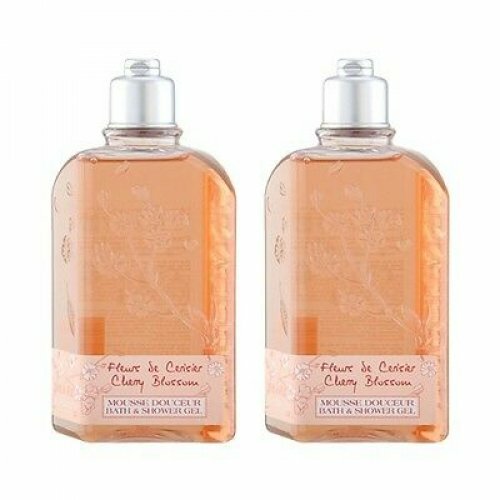 2 Pcs L Occitane Cherry Blossom Bath Shower Gel 8 4oz 250ml Bath Body Ebay
