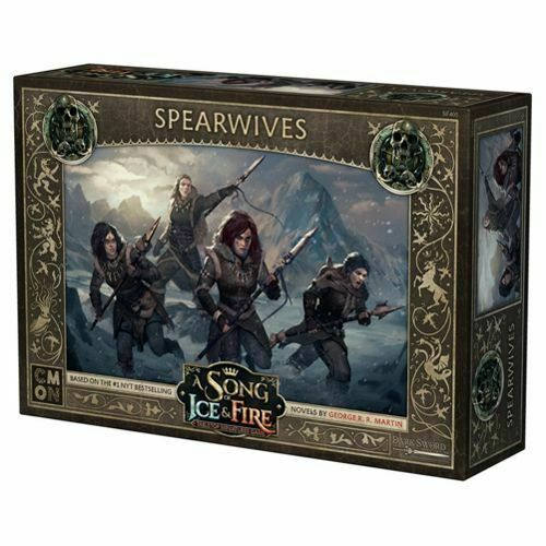 Бесплатное дополнение Folk Spearwives A Song of Ice & Fire Miniatures ASOIAF CMON