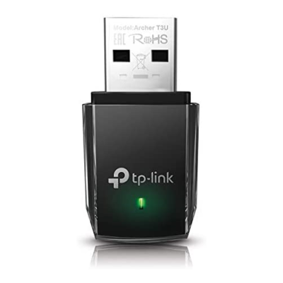 TP-Link AC1300 USB WiFi Adapter(Archer T3U)- 2.4G/5G Dual Band Wireless
