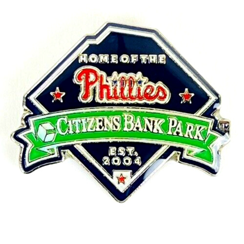 Philadelphia Phillies Citizens Bank Park Stadium MLB Baseball Lapel Hat Pin