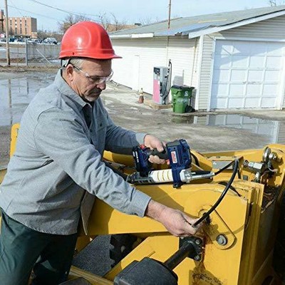 Lincoln 1884 20v Li-ion Powerluber Dual Battery Unit With