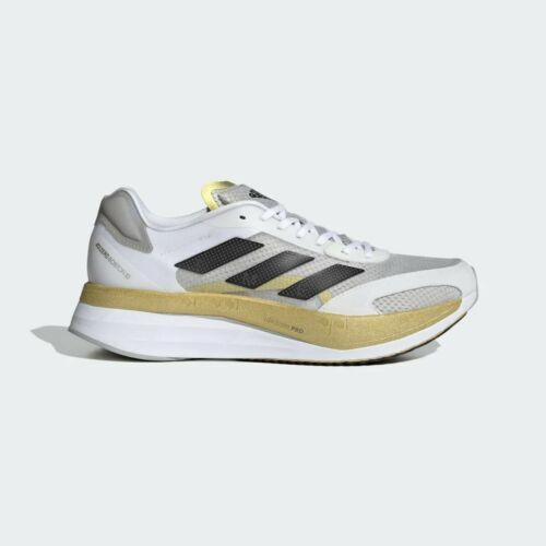 

ADIDAS ADIZERO BOSTON 10 TME TINMAN ELITE RUNNING SHEOS Золотой/Белый/Серый G4929, White/gold/grey, adidas adizero boston