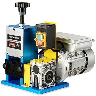CREWORKS Automatic Wire Stripping Machine for 0.06-1 Copper Wires, Motorized ...