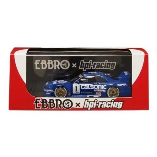 HPI Racing 1/43 8085 CALSONIC Nissan SKYLINE GT-R R32 (#12) 1990 JTC
