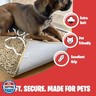 MUDGUARD MAT™ Dog Door Mat with Paw Design for Muddy Paws, Super Absorbent Microfiber, Non-Slip Indoor Mat, Quick-Dry Chenille Rug for Pets and Entryway, Machine Washable, Beige 19