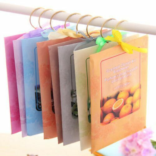 Set 8 Pezzi Profumatori Profumo Ambiente Armadi Cassetti Buste Profumate dfh