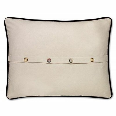 Mexico Hand-Embroidered Pillow