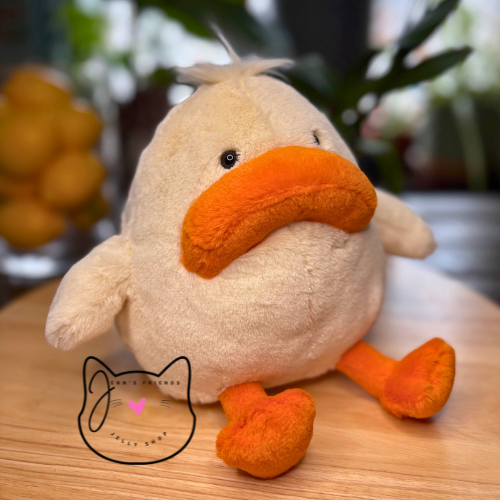 AUTHENTIC Jellycat DELIA DUCK New BNWT Soft Plush Bird Spring