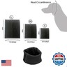 Quiet Ears for Dogs, Cat Dog Hoodies Hat for Noise Block Ear Protection and Recovery, The Grooming and Force Drying Miracle Tool for Anxiety Relief and Calming Dogs (Large, Black)