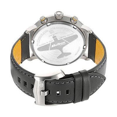 Pre-owned Titan Octane-aerobatics Collection Analog Black Dial Men's Watch-1857kl01