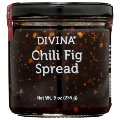 Spread Chili Fig  9 Oz By Divina