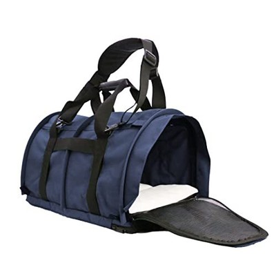 : Flexible Height For Cat And Dog Soft Large Navy