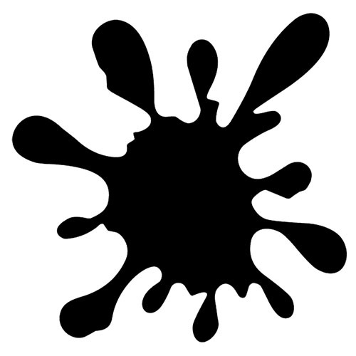 Sticker DÃ©Coration Tache DÃ©Goulinante, Explosive (10x10 Cm Ã  30x30 Cm)