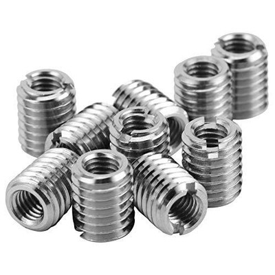 Threaded Inserts Thread Insert Thread Repair Insert 0.4in Length 10pcs for Ma...