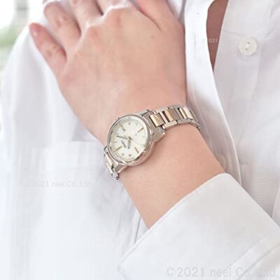 Pre-owned Seiko Lukia I Collection Ssqv082 Titanium Solar Radio Ladies Watch Made In Japan