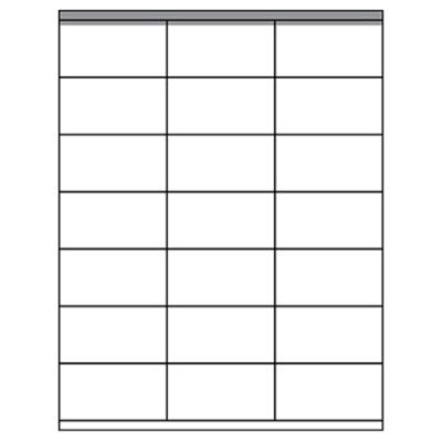 2100 Laser Inkjet Labels, 1.5'' X 2.83'' same as 5360, Free Shipping - USA made