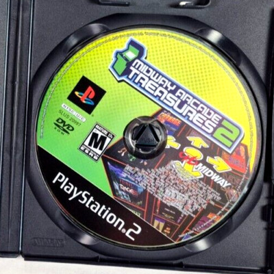 Midway Arcade Treasures 2 (Sony PlayStation 2, 2004) CIb - Tested-
