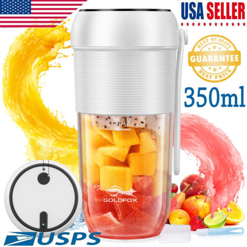 Portable USB Juice Personal Blender Smoothie Juicer Mixer Cup Outdoor Sport US