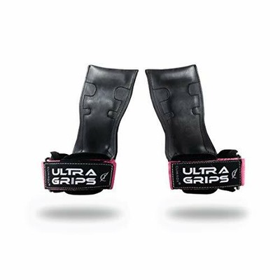 Climaqx Ultra Grips Lifting Straps für Fitness, Handgelenkbandage  Schwarz Gr. M