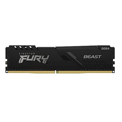 Kingston FURY Beast 16GB 3200MHz DDR4 CL16 Desktop Memory Single Stick KF432C16B