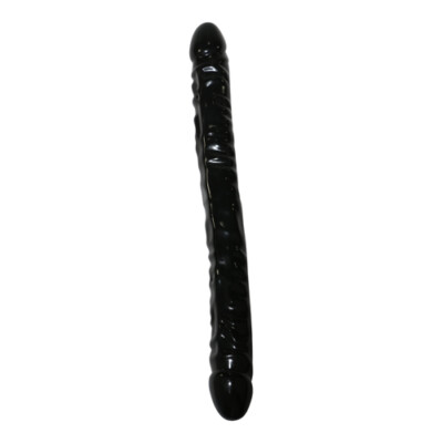 Dubbele Dildo 45 cm - Zwart