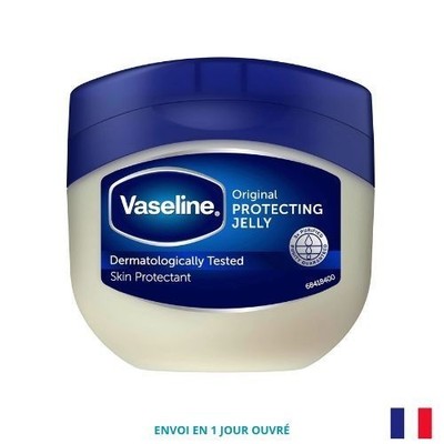 Vaseline Pure Petroleum Jelly 100ml – Soin Peau Sèche/ Lèvres – Haute Qualité –