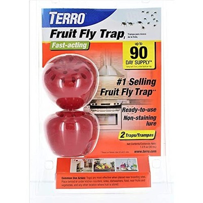 TERRO 2-Pack Fruit Fly Trap wilte