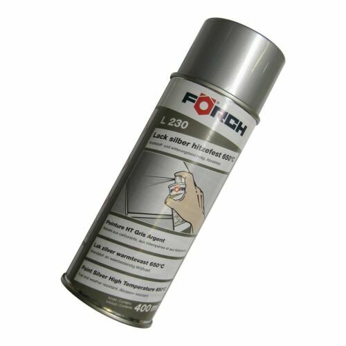 Feuerfeste Farbe 6 Stück 400ml Ofenlack Thermolack Farbe Rot - Braun 13311 Auspufflack Bis 650°C