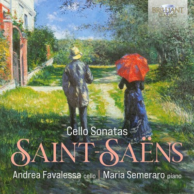 Saint-Saens / Favalessa / Semeraro - Cello Sonatas [New CD]