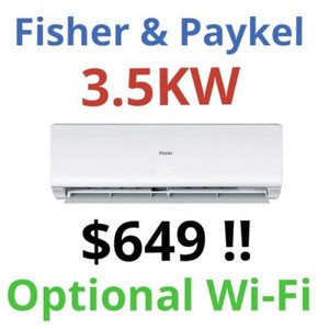 haier 5kw split system price