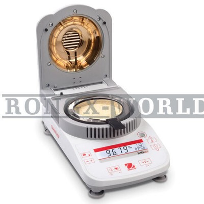 MB27 OHAUS Moisture Meter Halogen Heating Moisture Analyzer 0.001g Readability