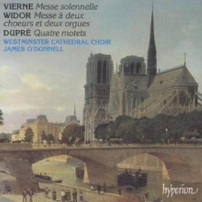 WESTMINSTER CCODONNELL: VIERNEWIDORDUPREFRENCH CATHEDRAL - CD *BRAND NEW*