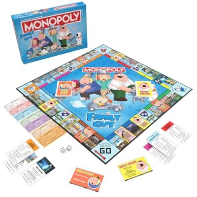 Monopoly: Family Guy Edition Board Game