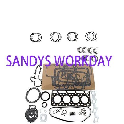 Overhaul Re-Ring Kit V1405 V1405-KA For KUBOTA SX605 SX606 Engine Excavator Part