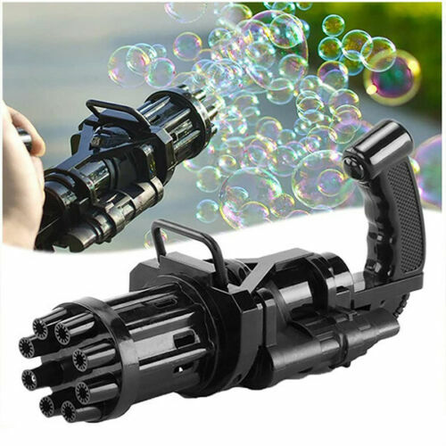 Pistola Spara Bolle Di Sapone Giocattoli Per Bambini Gadget Per Feste A Batteria