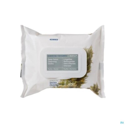 Korres Olympus Tea Deep Detox Cleansing 30 Cloths