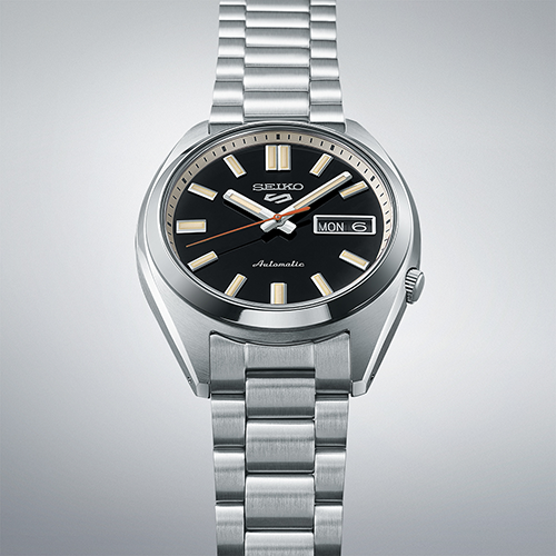 Pre-owned Seiko 5 Sports Snxs Series Automatic Men's Watch (black)