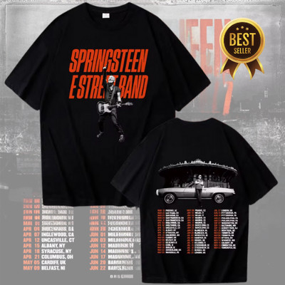 Bruce Springsteen And E Street 2024 Tour t-Shirt Gift For Fans