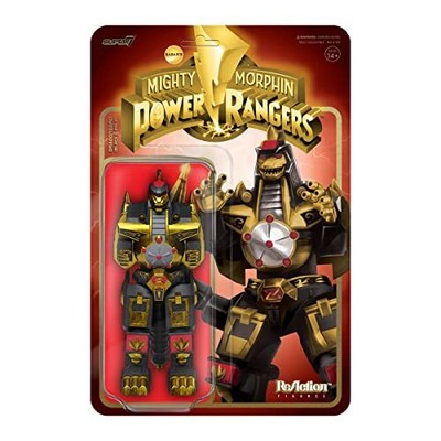 Power Rangers Mighty Morphin Black Gold Dragonzord Megapack Action Figure Toys