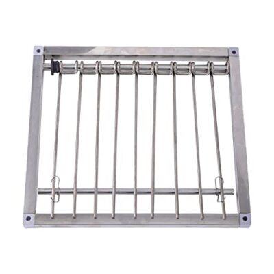 1PC Bird Cages Trap, Pigeon Trap Door Wire Bars Frame Entrance U-Trap for Pig...